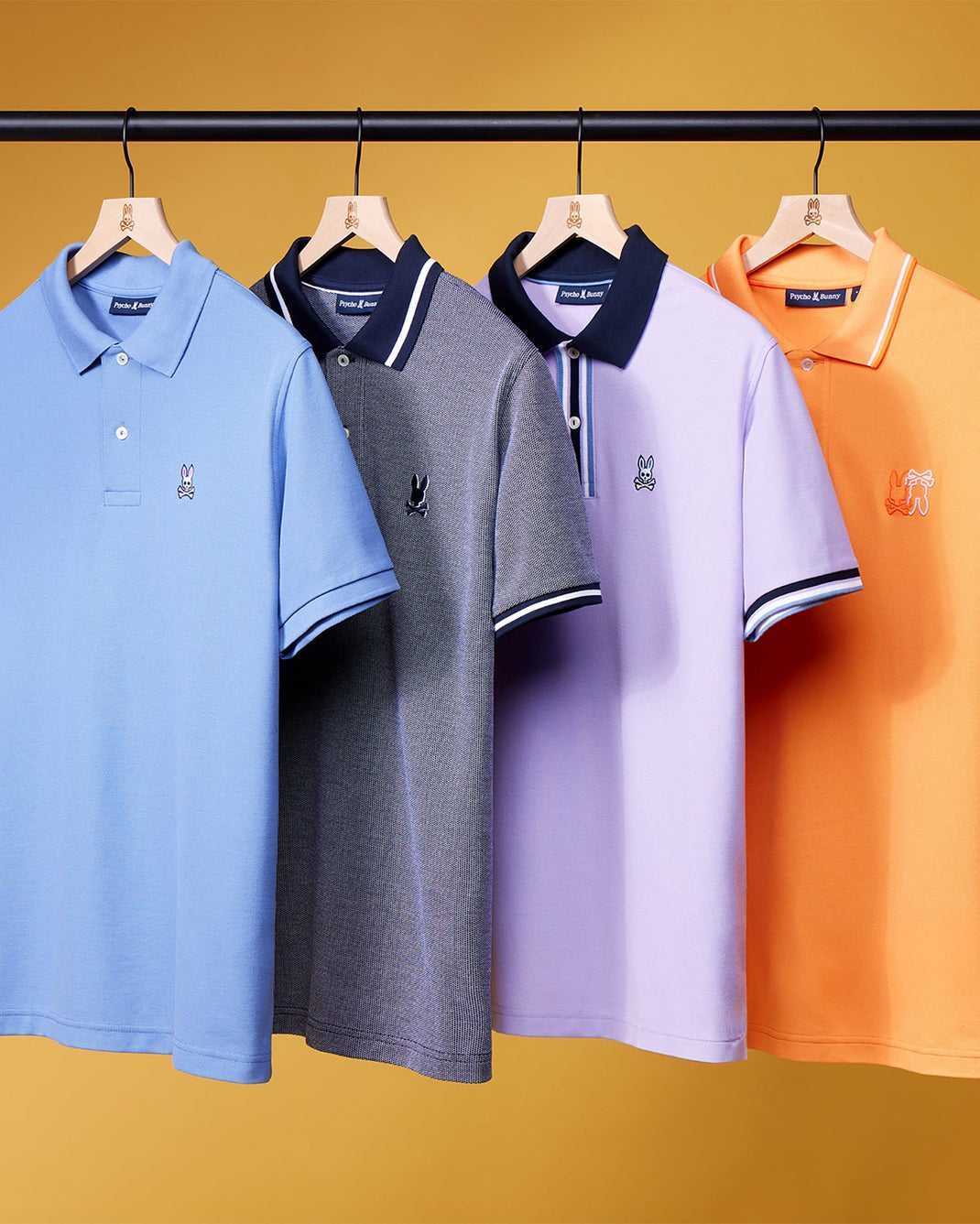 Polos Psycho Bunny Classic Pique Polo Shirt Bal Harbour Homme | XQV-81468763